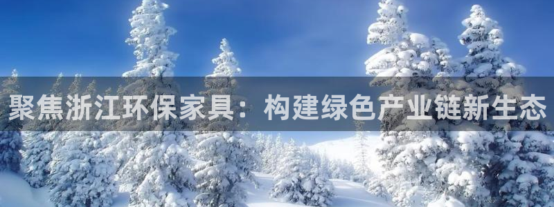 沐鸣平台代理怎么赚钱快：聚焦浙江环保家具：构建绿色产业链新生